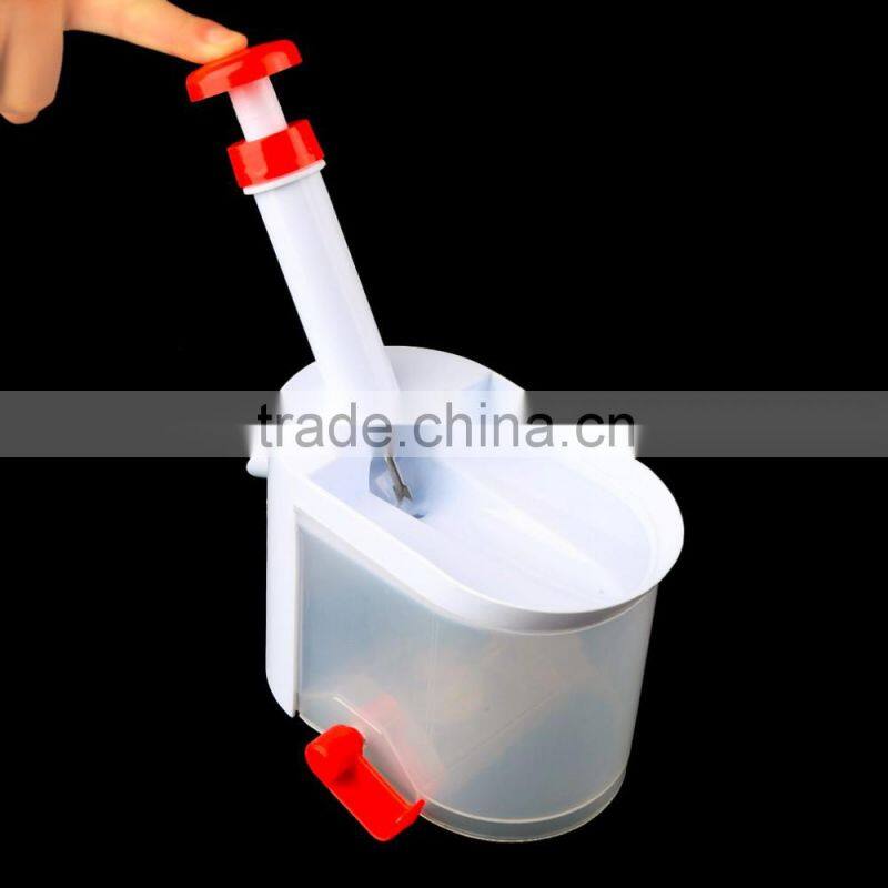 2016 new kitchen tool Novelty Super Cherry CorerCherry Pitter Stone Remover Machine Cherry Pitter With Container