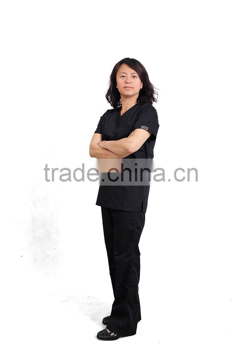 Hospital Lab Coat Doctort's Surgical Medical Scrub Sets Uniform