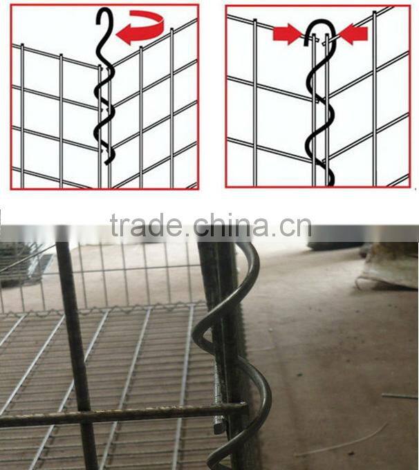 galvanized welded wire mesh gabion box