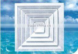 Square Type 4 Way Supply Ceiling Air Diffuser