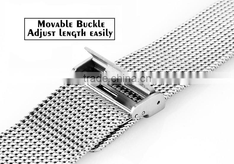 New arrival high quality Classical buckle Stainless Steel band for huawei Watch band