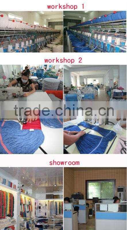 SD200P cleaning colorful microfiber mop material