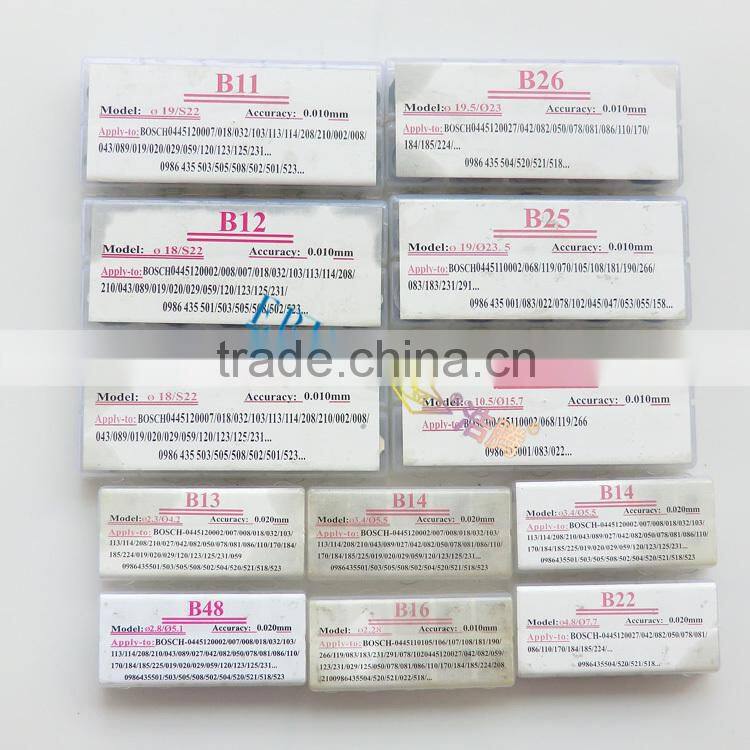 High Precision Adjustment Gasket for Common Rail Diesel Fuel Nozzle Pin/Needle Valve Pump Shims