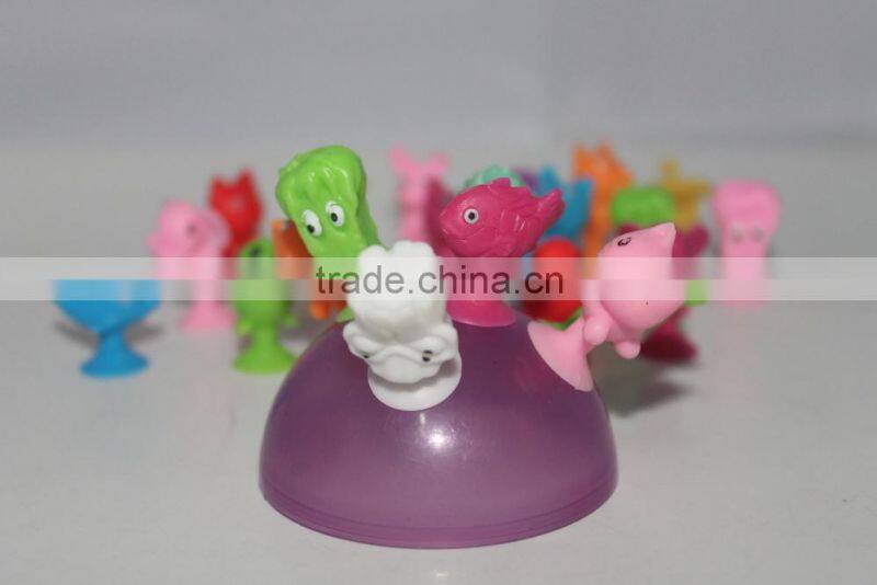 TPR About 2-3cm Kid Mini Stikeez Toys For Capsule Toy
