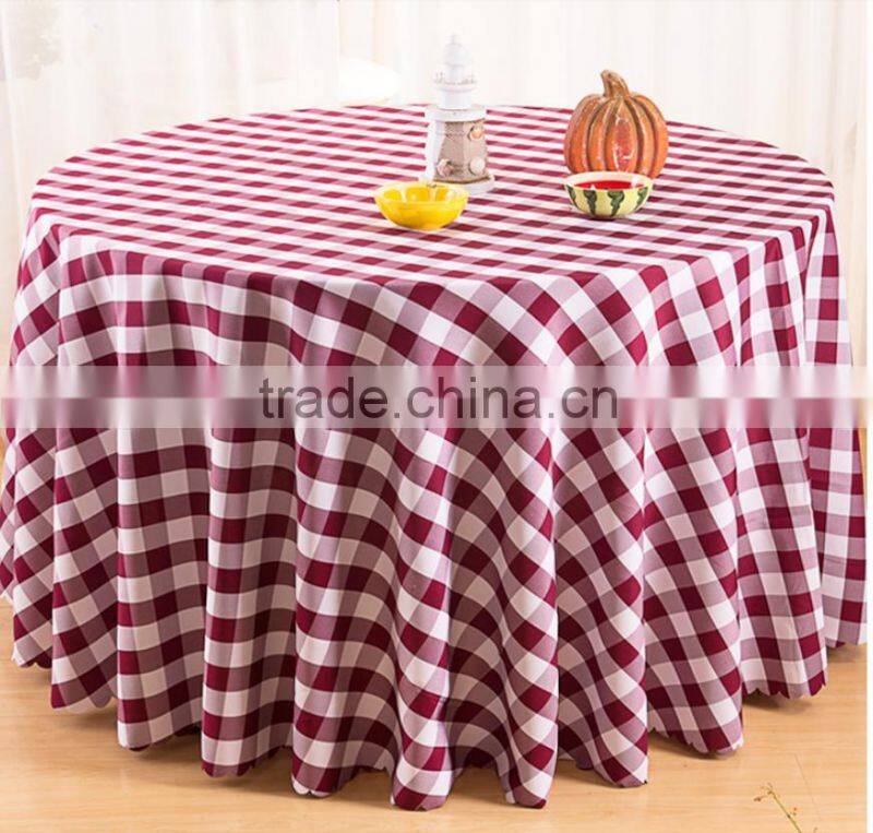 Durable Feature and Round or Square Shape Table cloth Factory, Printed Table Cloth