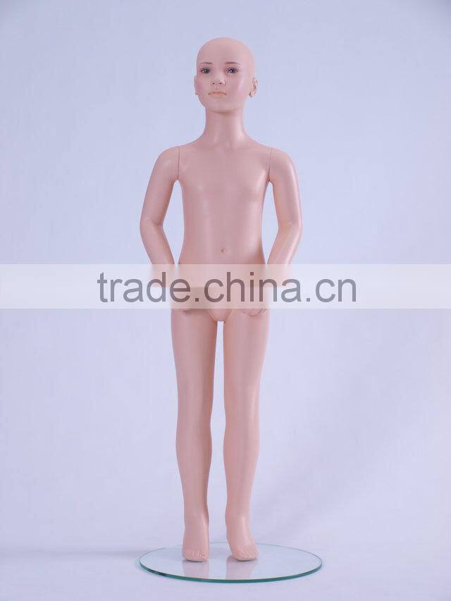 Life size kid window mannequin
