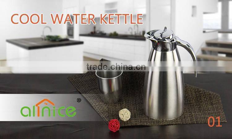 Allnice daily vacuum handle Insulated stainless steel tea carafes /thremal water kettle/coffee carefes