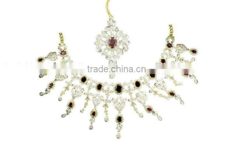 Yellow Gold Diamond Necklace