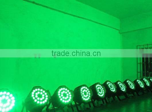 24x 15W RGBWA+UV 6 IN 1 LED PAR can stage light