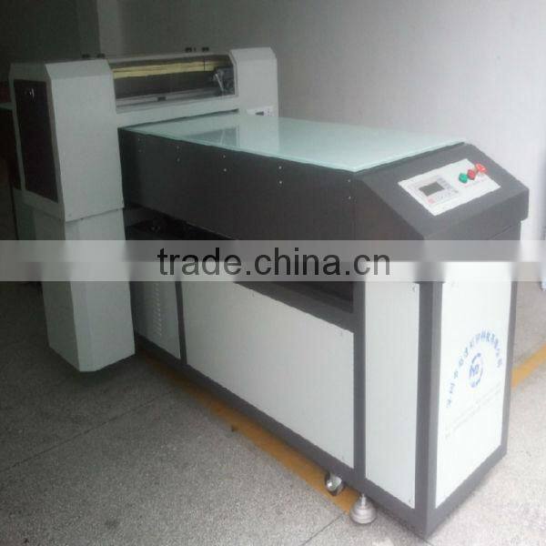 Newly !!!glass digital flatbed printer with eco solvent system
