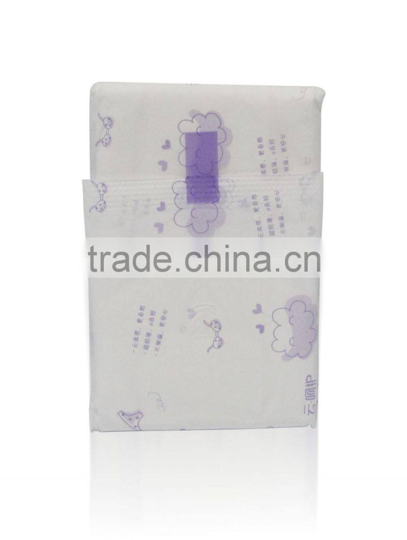 100% Cotton Surface Sleepy Sanitary Napkins Manufacturer