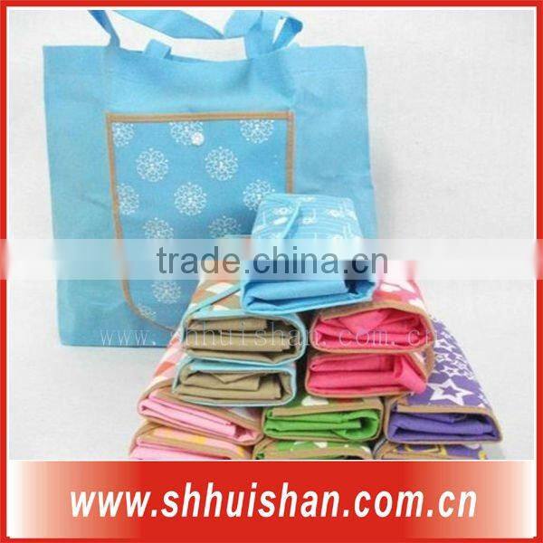 Hot Sale Durable polyester non woven folding bag