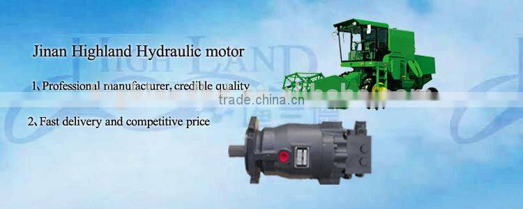 China factory direct sales low noise hydraulic pump motor for harvester producer