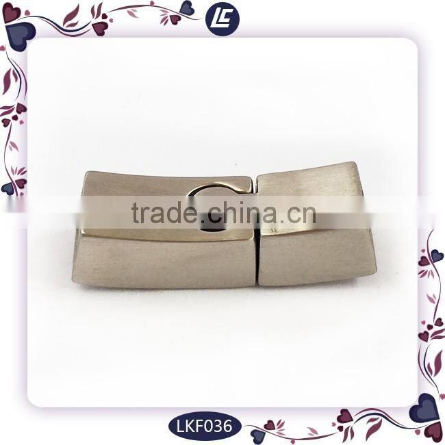 Jewelry Stainless Steel Metal Clasp Finding for 5mm Leather Cord