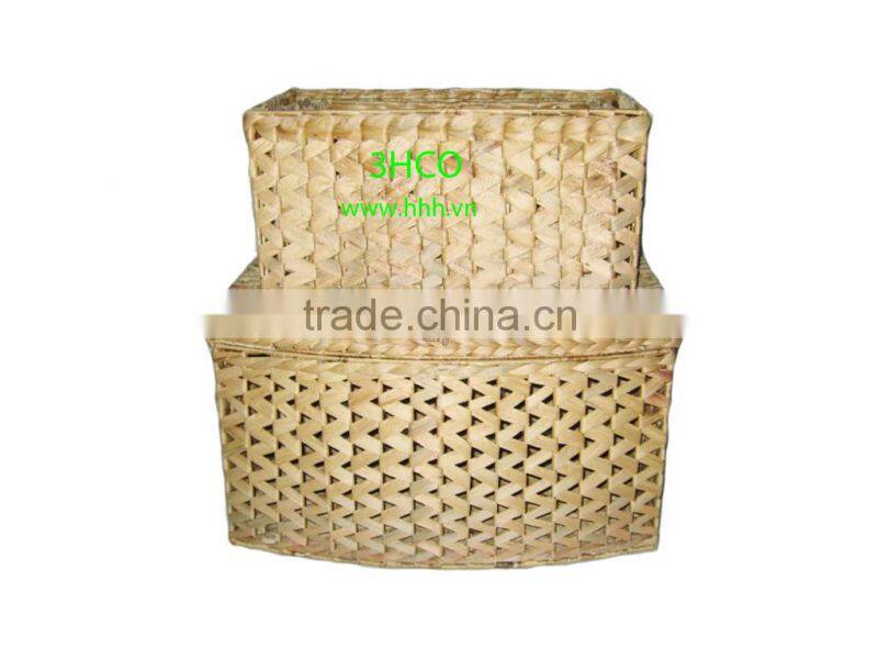 2015 New Product Palm Leaf Basket For Home Decoration And Furniture