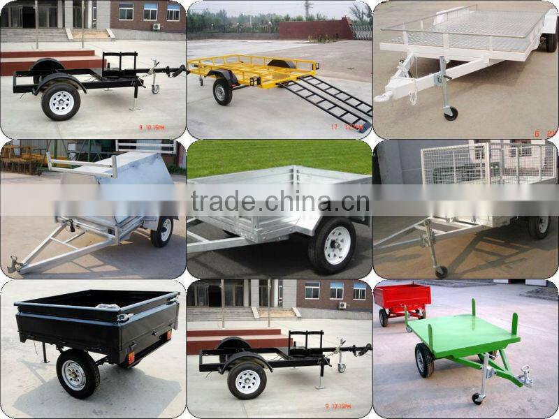 High quality hot dipped galvanzied fully weld trailers