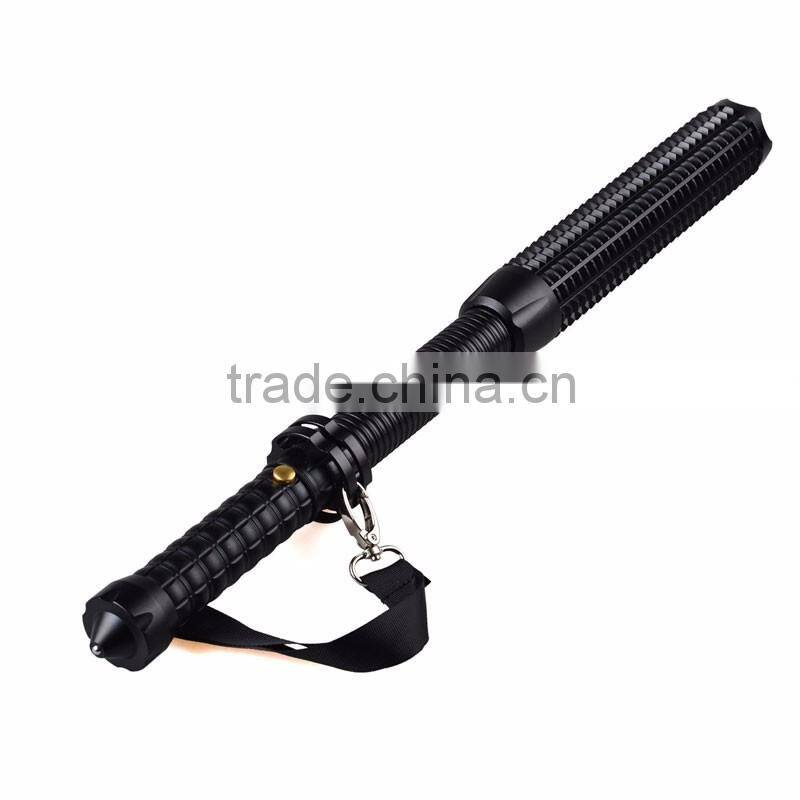 Telescopic Bat T6 LED Zoom Tactical Security Rechargeable Police Torch