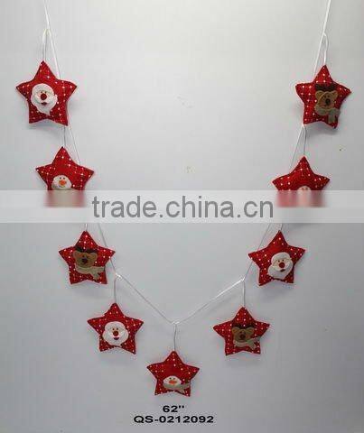 Trendy felt ornament stage decoration for christmas