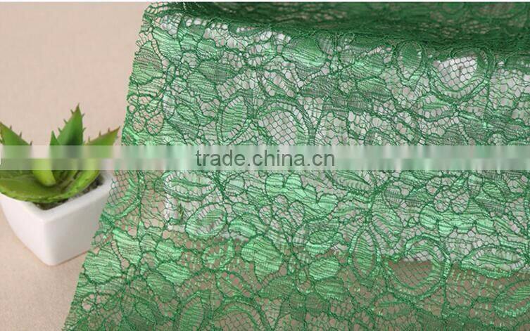 Sale warp knitting reactive dyeing lace fabric