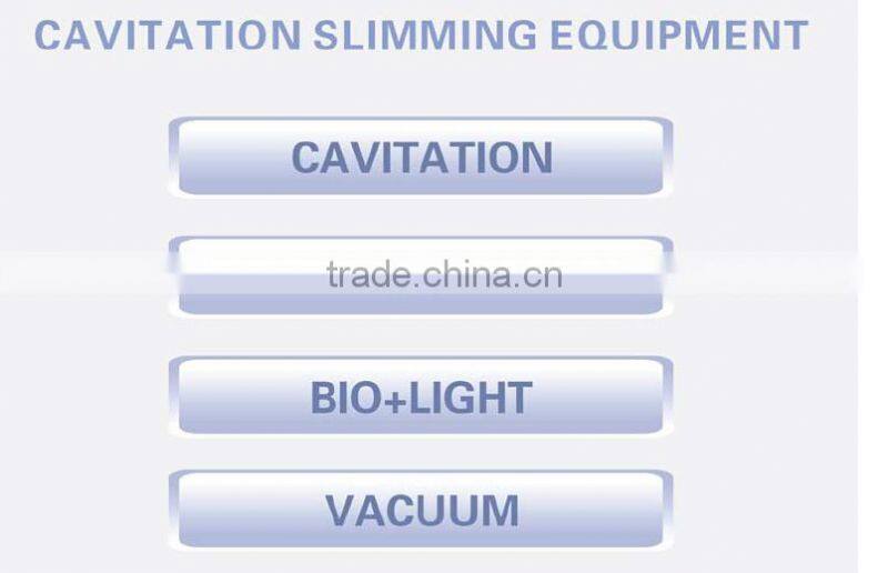 hot 2014 RF face beauty wrinkles removal and fat burning cavitation slimming beauty equipment(CE approval)