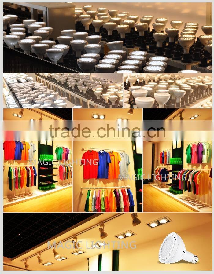 Magic Lighting Hot Selling PAR30 35W square microwave sensor Led ceiling Light for steam room