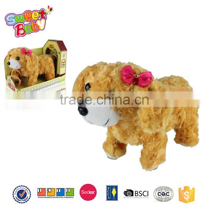 2015 Newest item khaki BO plush dog toy for sale