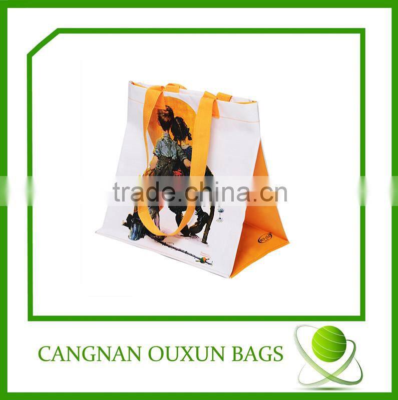 new design recyclable customized eco carrier bag
