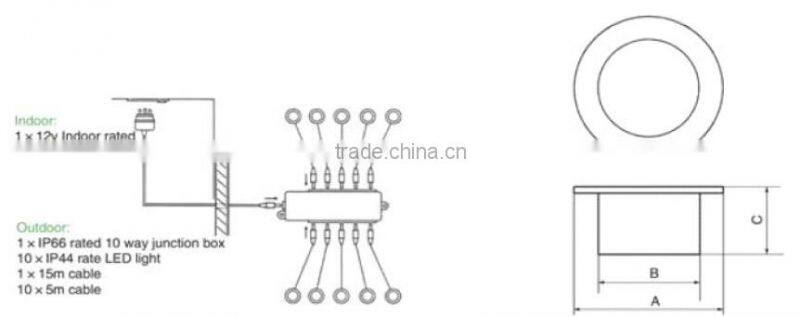 5W LED decorative light bulbs
