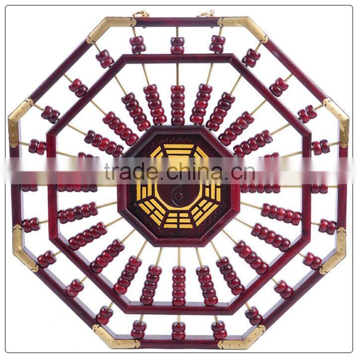 Padauk wooden Counting Frame, Chinese abacus