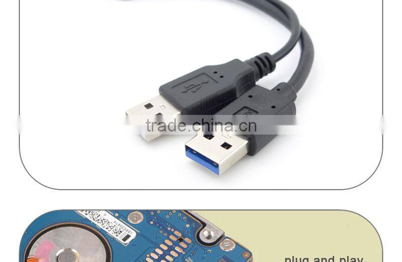 Vision latest 7+15pin USB3.0 HDD cable for 2.5'' HDD