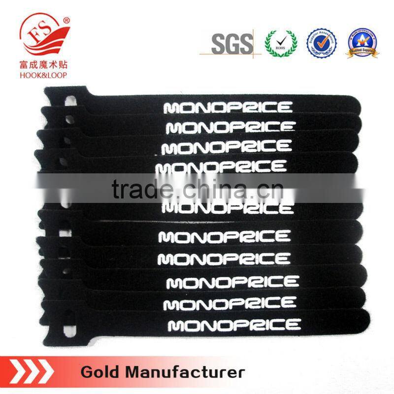 Wire cable strap/magic hook loop tape