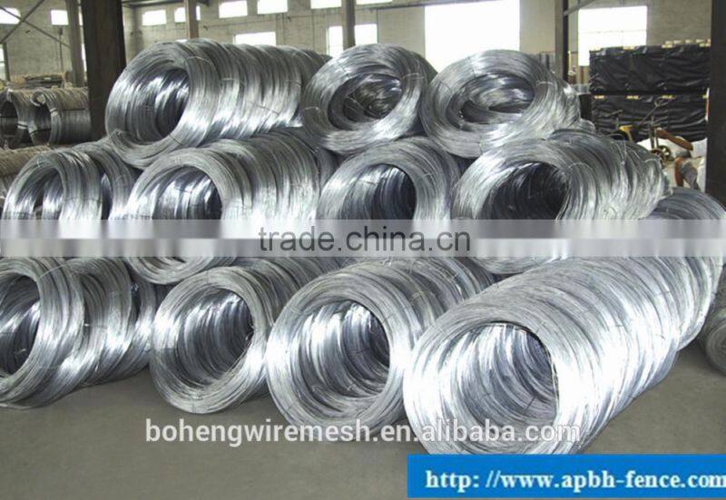 Electro/Hot Dipped Galvanized Steel Wire Factory