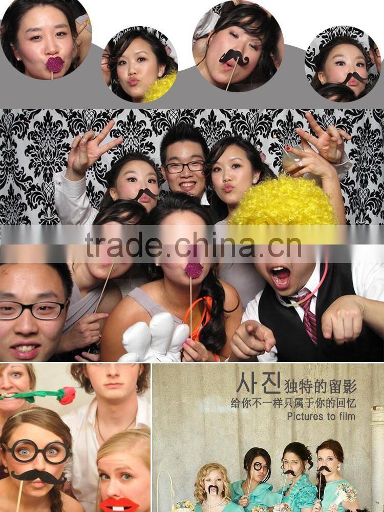2016 funny mask birthday wedding party photo booth props