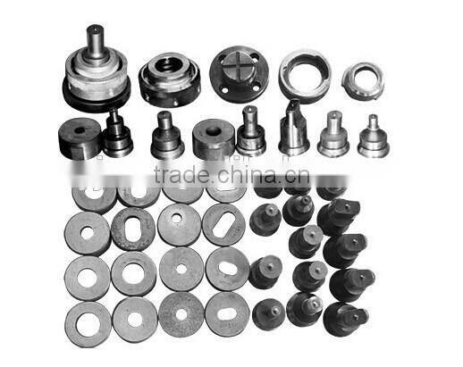 Ironworker machine moulds