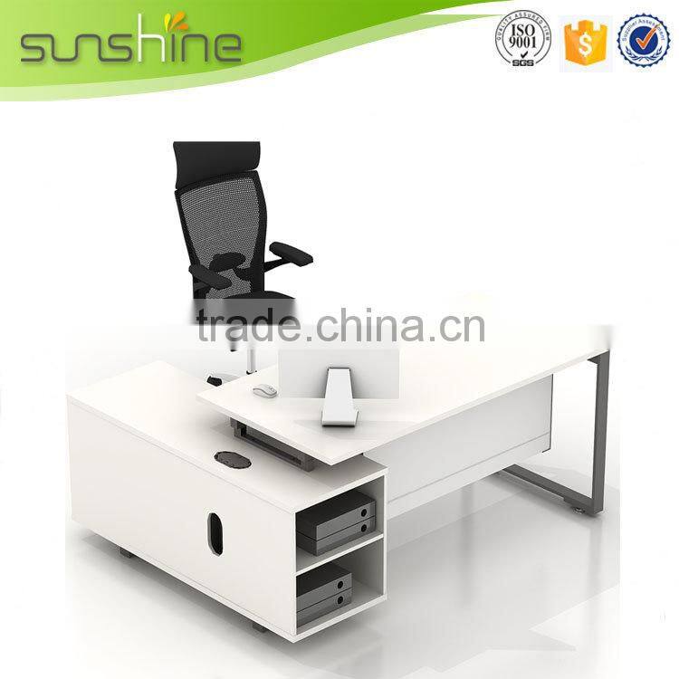 Wholesale Cheap Crazy Selling wooden steel legs executive desk