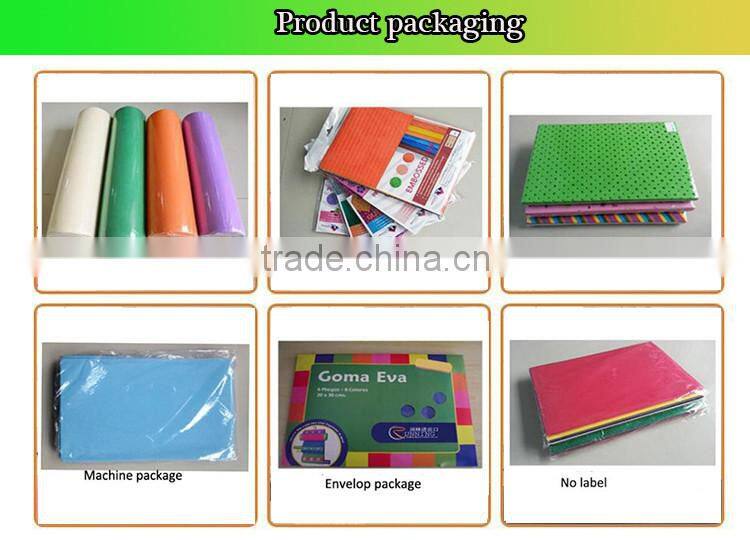 Goma EVA Sheets color eva foam sponge