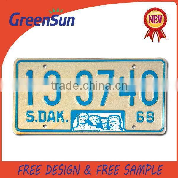 Best quality latest classic car license plate frame