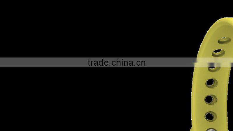 waterproof heart rate OLED Bluetooth Smart Bracelettouch screen Fitness Tracker For Android / IOS