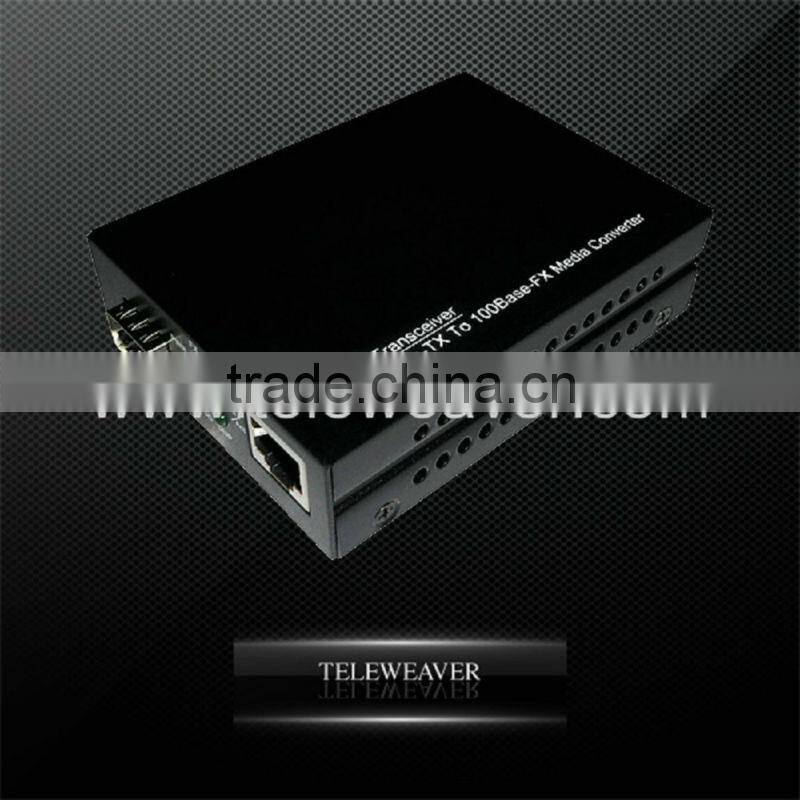 10-100M SFP dual mode fiber media converter
