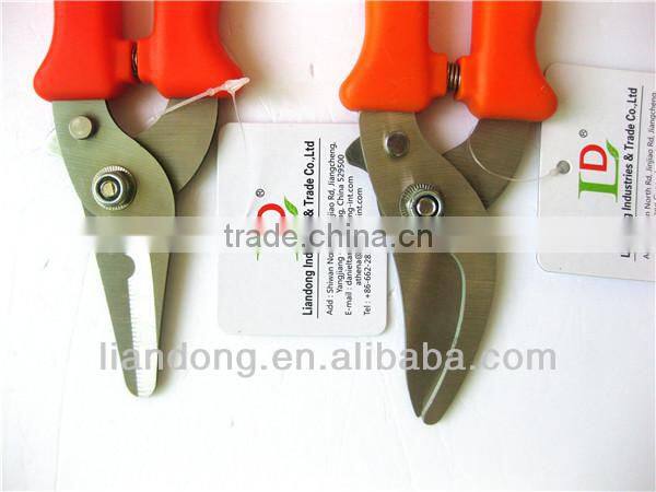 Stainless Steel garden grape scissors(GT16)