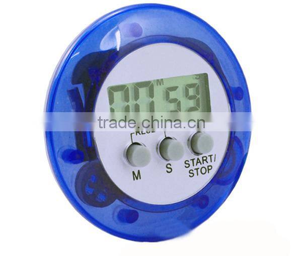 Digital Time Thermometer Kitchen Countdown Timer with plastic clip