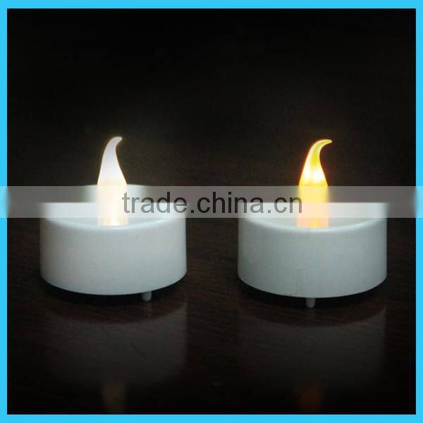 electronic led candle light with cup for home party wedding Christmas decorations and promotion gifts/mini led tea light candle