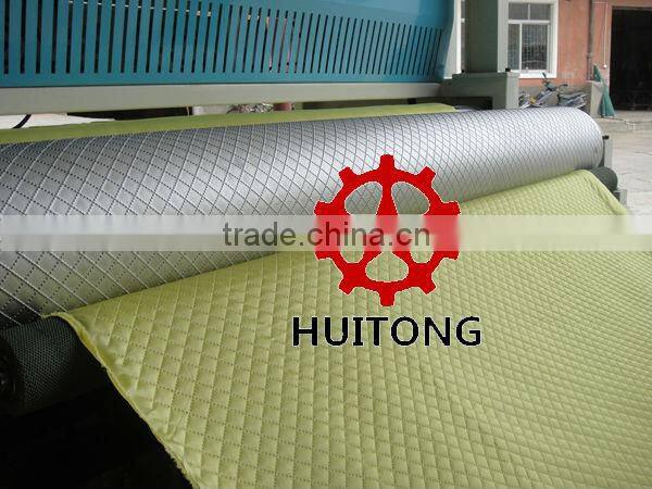 Automatic quilting embossing machine