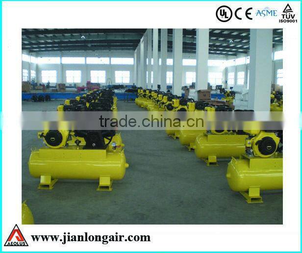 Two stage kohler engine reciprocating base plate air compressor with CE JL-2090T, Air tools