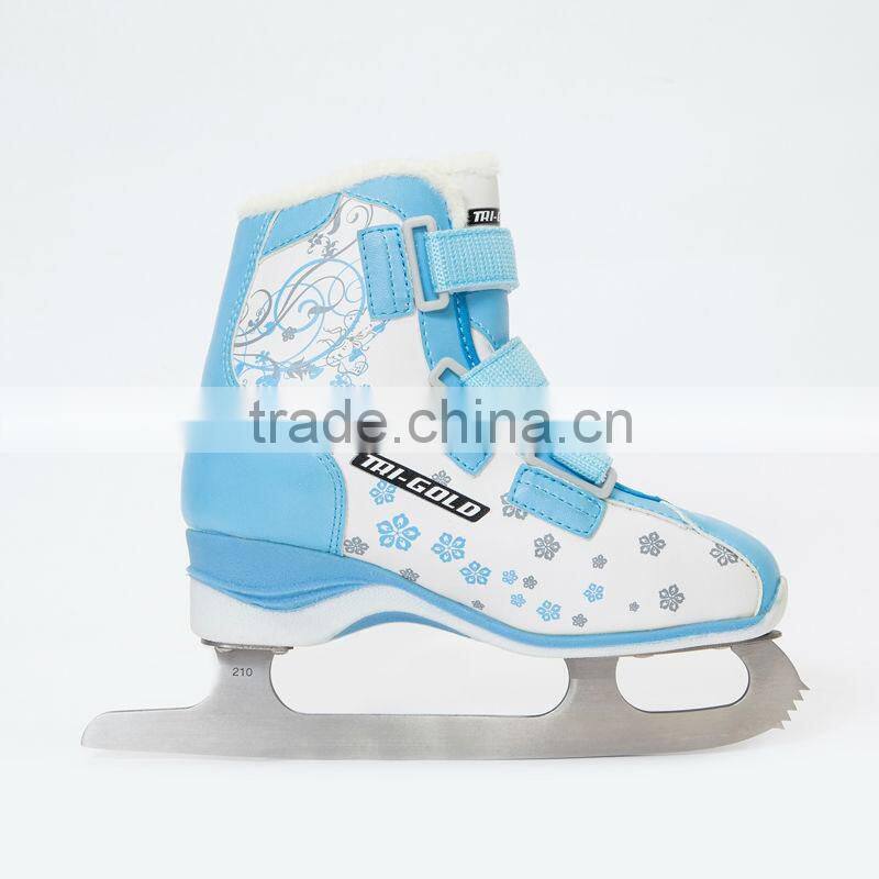 New design cheap ICE figure skates cold resistant outdoor figure skate boots for ice rink