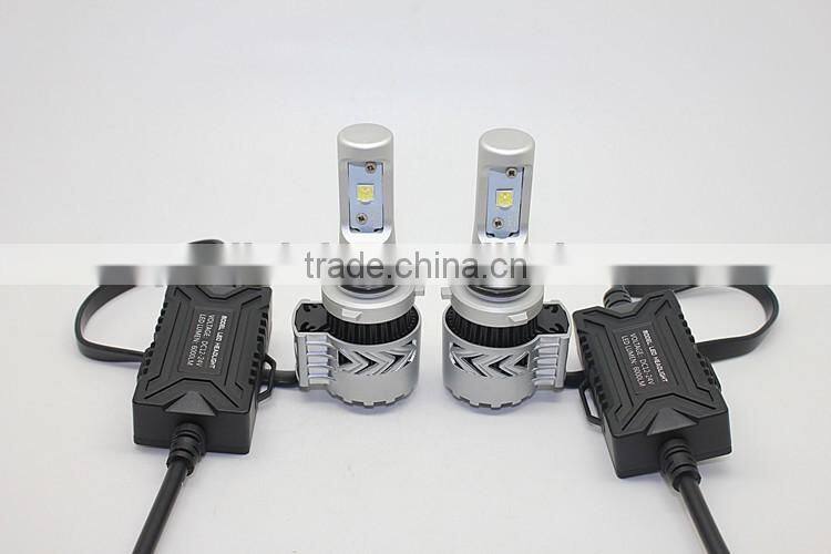 2016 New Products H4 Led Headlight, 8th Generation 6000lm Car Lights H4 Led Headlight