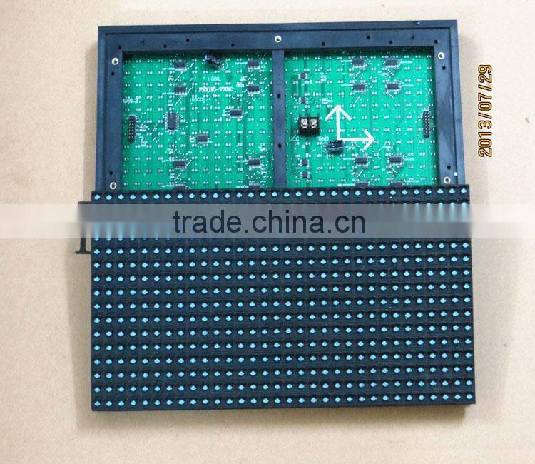 Outdoor single color (red, green, yellow) p10 led display module