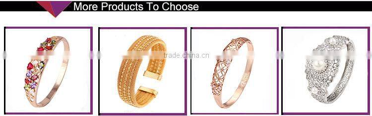 xuping jewelry modern fashion exquisite elegant brass women bangle