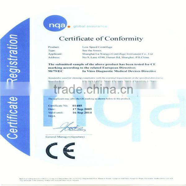 PRP centrifuge with swing rotor