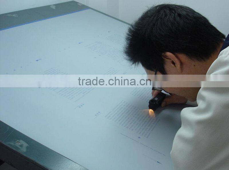 CTcP plate, computer to conventional plate ( 0.15-0.40mm)